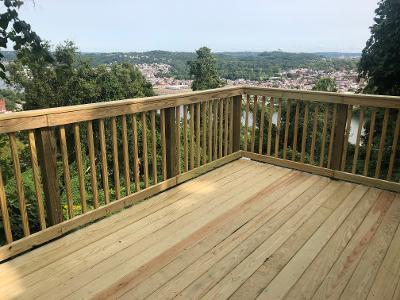 new second story deck patio