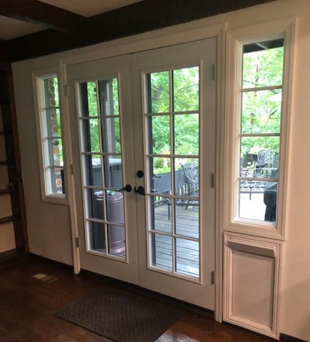 French door - after