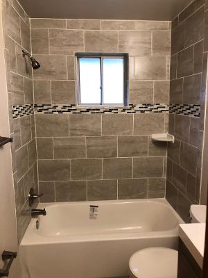 new bathroom shower tile